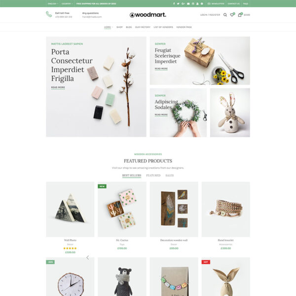 woodmart demo theme